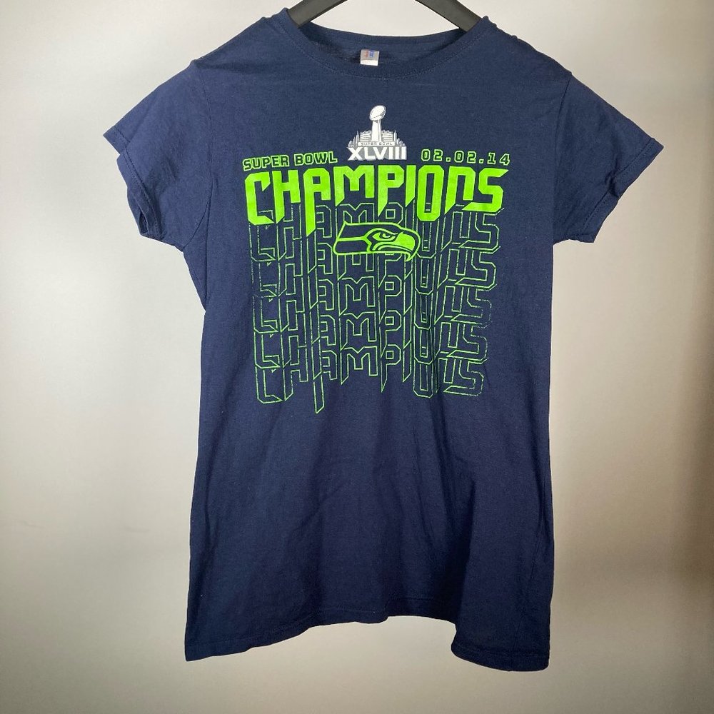 Women's Seattle Seahawk's NFL Championship Tee